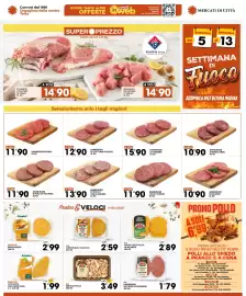 Volantino Mercati di Città La Prima Pagina 3: AIA €2,89, HAMBURGER DI POLLO E TACCHINO €11,90