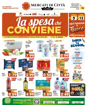 Mercati di Città La Prima (valido fino al 13-09)