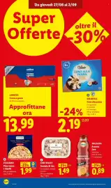 Volantino Lidl settimana 35 Pagina 12: SOLEVITA Arancia Zero €0,89, Lavazza Crema e Gusto €13,99