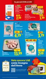 Volantino Lidl settimana 35 Pagina 13: RIO MARE Insalatissime Messicana o Delizia di mais €3,99