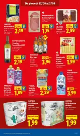 Volantino Lidl settimana 35 Pagina 15: Milbona Tiramisù €2,99, Carosio Riso parboiled €2,49