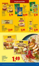 Volantino Lidl settimana 35 Pagina 19: EL TEQUITO Cereali Churros €1,99, EL TEQUITO Arachidi croccanti €1,79