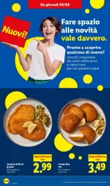 Volantino Lidl settimana 35 Pagina 20: Cotoletta di filetti di pollo €2,99, CORDON BLEU XXL €3,49