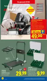 Volantino Lidl settimana 35 Pagina 26: PARKSIDE Carrello da trasporto universale €29,99