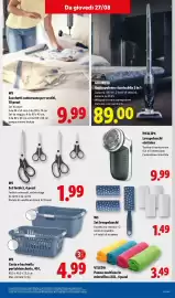 Volantino Lidl settimana 35 Pagina 29: VILEDA €3,49, GRUNDIG Aspirapolvere ricaricabile 2 in 1 €89,00