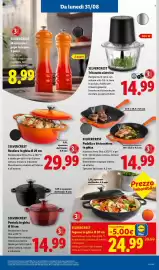 Volantino Lidl settimana 35 Pagina 35: SILVERCREST Padella o bistecchiera in ghisa €14,99