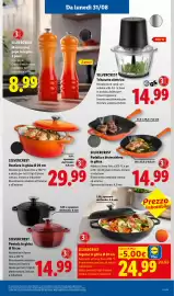 Volantino Lidl settimana 35 Pagina 35: SILVERCREST Padella o bistecchiera in ghisa €14,99