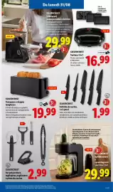 Volantino Lidl settimana 35 Pagina 37: Silvercrest Tostapane a doppia lunghezza €19,99, SILVERCREST Tostiera 3 in 1 €16,99