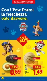 Volantino Lidl settimana 35 Pagina 4: Avocado €0,69, MELONE MANTOVANO IGP €1,49