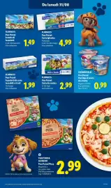 Volantino Lidl settimana 35 Pagina 46: CROWNFIELD Paw Patrol Porridge d'avena alla frutta €0,99