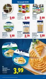 Volantino Lidl settimana 35 Pagina 48: Eridanous Cubetti di formaggio €2,99