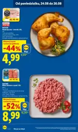 Lidl gazetka Strona 10: Polski kurczak - ćwiartki XXL Rzeźnik €4,99, Mięso mielone z szynki XXL Rzeźnik €8,99