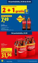 Lidl gazetka Strona 22: Napój gazowany Coca-Cola Original Taste 4-pak €31,96, Napój gazowany Coca-Cola Original Taste €7,49