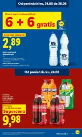 Lidl gazetka Strona 23: Napój gazowany Coca-Cola Zero 2-pak €9,98