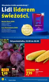Lidl gazetka Strona 36: Polskie buraki czerwone luzem €1,49, Polska kukurydza świeża 2-pak €7,99
