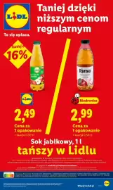 Lidl gazetka Strona 7: Sok jabłkowy Solevita 100% €2,49, Sok jabłkowy Riviva 100% €2,99