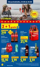 Lidl gazetka Strona 72: Napój gazowany Coca-Cola w szklanej butelce 4-pak €15,96, Napój gazowany Dr Pepper €5,99