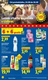 Lidl gazetka Strona 74: Syrop z witaminami malina Herbapol XXL €14,99, Mus kaktus Tymbark XXL €3,45