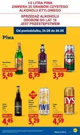 Lidl gazetka Strona 77: Piwo Garage Verry Berry €6,99, Piwo Zlatý Bažant €5,49