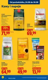 Lidl gazetka Strona 78: Jacobs Café Crema Gold €71,99, Woseba Café de Mexico, kawa ziarnista €64,99