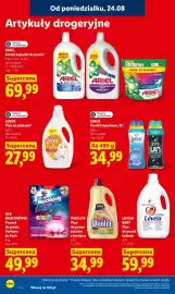Lidl gazetka Strona 92: Żel do prania Ariel + Lenor Touch of Freshness €69,99, Płyn do prania Woolite Keratin Therapy €34,99