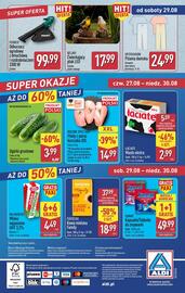 ALDI gazetka tydzień 35 Strona 44: Somat Kapsułki/Tabletki do zmywarki €49,99, Łaciate Masło ekstra €2,99