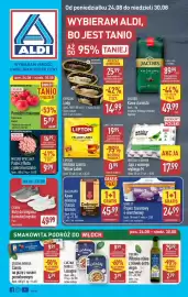 ALDI gazetka tydzień 35 Strona 1: Crane Buty do biegania damskie/męskie €49,99, Grycan Lody €14,99