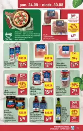 ALDI gazetka tydzień 35 Strona 13: Cucina Nobile Prosciutto Cotto €12,99, CUCINA Sos z sycylijskich pomidorów cherry €6,99