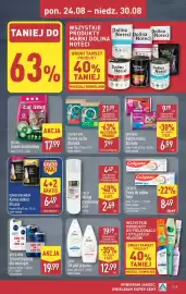 ALDI gazetka tydzień 35 Strona 19: Colgate Pasta do zębów Total €8,49, WHISKAS Karma mokra dla kota €6,99