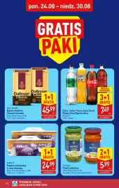 ALDI gazetka tydzień 35 Strona 20: Pesto włoskie €5,99, Coca-Cola/Coca-Cola Zero/Fanta Zero/Sprite Zero €7,49