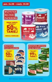 ALDI gazetka tydzień 35 Strona 22: Ręcznik papierowy kokett, Pap Toni's Pizza Gigante