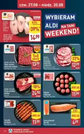 ALDI gazetka tydzień 35 Strona 36: Klopsiki wieprzowe €11,99, Porcja rosółowa wołowa €24,90