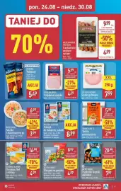 ALDI gazetka tydzień 35 Strona 9: Golden Seafood Tuńczyk do makaronu, sałatki €8,99