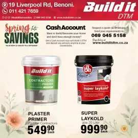 Build It catalogue Page 1