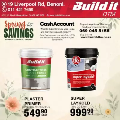 Build It (valid until 5-09)