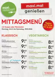 Maximarkt Flugblatt woche 35 Seite 1