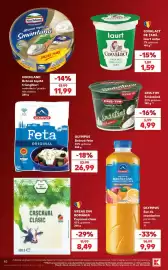 Catalog Kaufland săptămâna 35 Pagină 40: Vreau din Romania Cașcaval clasic €8,49, Cris-tim smântână €4,99