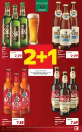 Catalog Kaufland săptămâna 35 Pagină 54: Azuga Bere nefiltrată €9,99, Csiki sor bere blondă gold €7,79