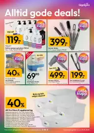 Gigaboks kundeavis uke 35 Side 2: Alt fra Store It oppbevaring €19,90, Define sjampo og balsam 750 ml €119,00