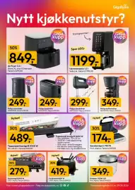 Gigaboks kundeavis uke 35 Side 3: Teppanyaki bordgrill 2000 W €489,00, Sandwichjern 750 W €174,00