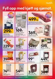 Gigaboks kundeavis uke 35 Side 9: Lammelår ca. 1,8–3 kg €369,00, Bacon skivet 500 g €99,90