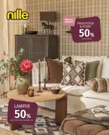 Nille kundeavis Side 1: LAMPER, PYNTEPUTER & PLEDD