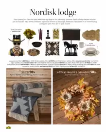 Nille kundeavis Side 4: Bukett solsikker, H50cm €199,95, Ekeberg serviset