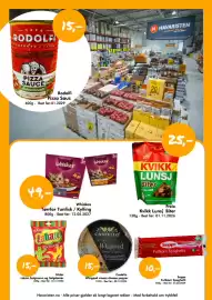 Havaristen kundeavis uke 35 Side 2: Whiskas Tørrfor Tunfisk / Kylling €49,00, Castello whipped cream cheese pepper €15,00