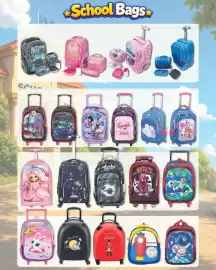 Day To Day catalogue Page 6: ACTION FREE 500 HILES 38 STYLE WHEELS Chiran and Chine School Bags PARIS PARIS MC MONSTER