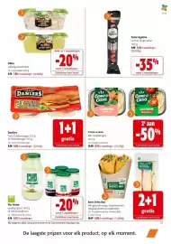 Colruyt folder Pagina 15: Délio volledig assortiment €7,80, Danlers Twin Cheeseburger €4,69