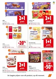 Colruyt folder Pagina 21: Milka alle koeken €6,58, Lotus alle gebak of wafels €6,70