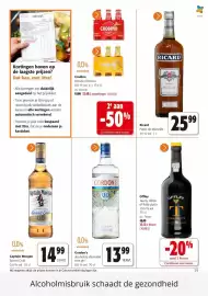 Colruyt folder Pagina 29: Offley tawny white of ruby porto €15,12, Gordon's alcoholvrij alternatief voor gin €13,99