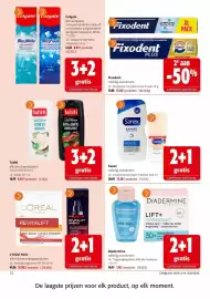 Colruyt folder Pagina 32: Tahiti alle doucheproducten €10,75, Sanex volledig assortiment €13,38
