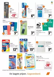 Colruyt folder Pagina 41: Oxford spiraalschrift A5 gelijnd €5,59, Boni Selection cursusblok A4 €3,75